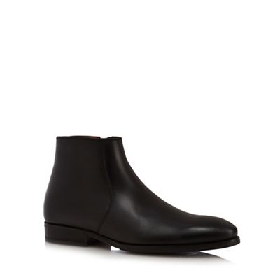 J by Jasper Conran Black leather ankle boots